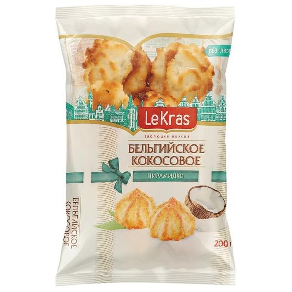Печенье LeKras бельгийское кокосовое Пирамидки, 200 г