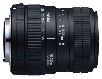 Sigma AF 55-200mm f/4-5.6 DC Canon EF-S