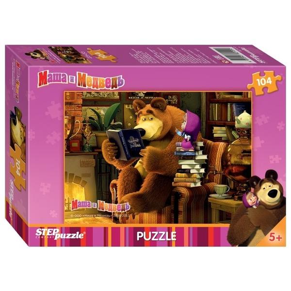 Пазл Step puzzle Маша и Медведь (82120), 104 дет.