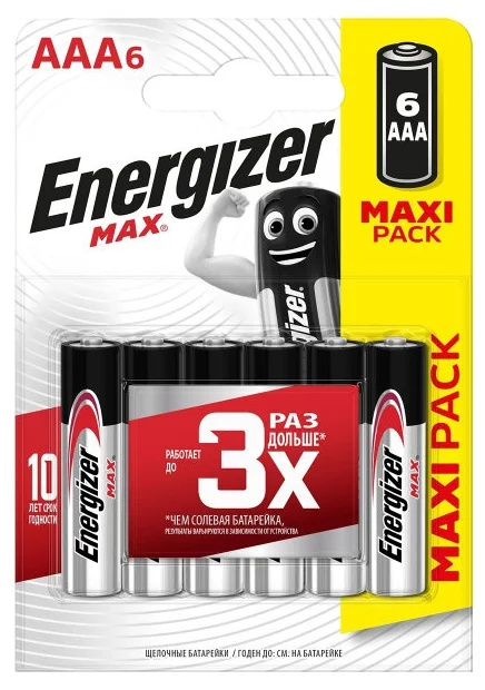 Energizer Max+Power Seal AA/LR6