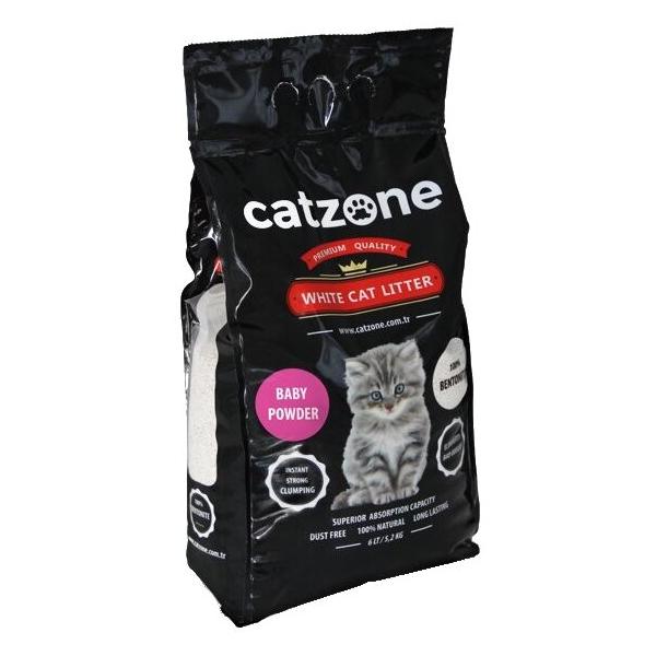 Комкующийся наполнитель Catzone Baby Powder 10 кг