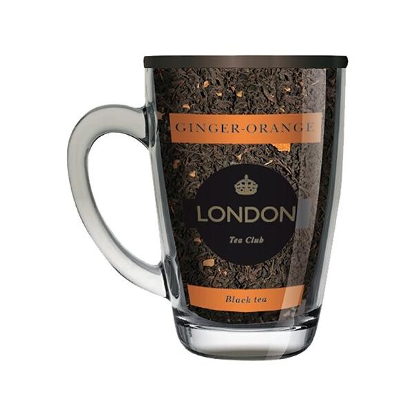 Чай черный London tea сlub Ginger-orange подарочный набор