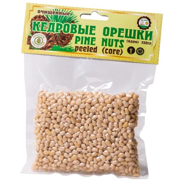 Кедровый орех Дары Сибири очищенный, вакуумная упаковка 150 г