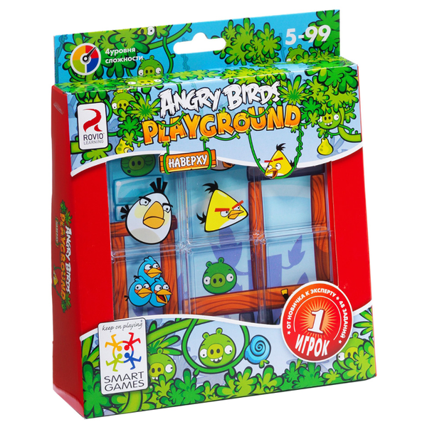 Головоломка BONDIBON Smart Games Angry Birds Playground наверху (Ф48268)
