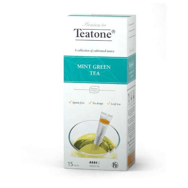 Чай зеленый Teatone Mint в стиках