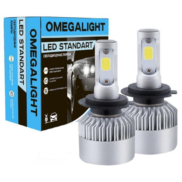 Лампа автомобильная светодиодная Omegalight Standart OLLEDH4ST-2 H4 17W 2 шт.