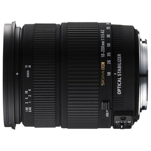 Объектив Sigma AF 18-200mm f/3.5-6.3 DC OS HSM Nikon F