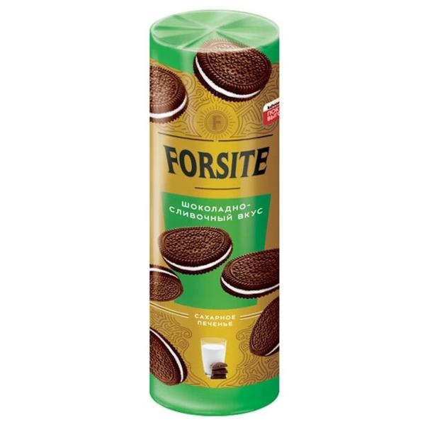 Печенье Forsite сахарное с шоколадно-сливочным вкусом, 208 г