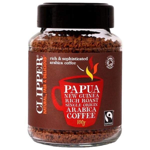 Кофе растворимый Clipper Органик Папуа - Новая Гвинея сублимированный