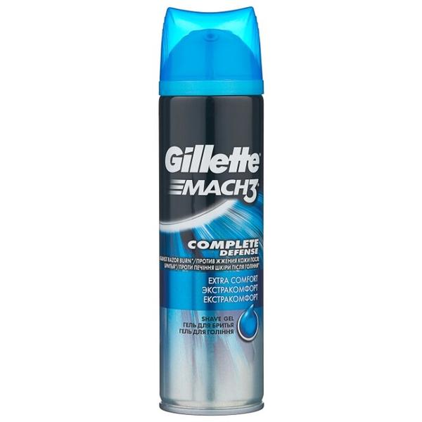 Гель для бритья MACH3 Complete Defense успокаивающий кожу Gillette