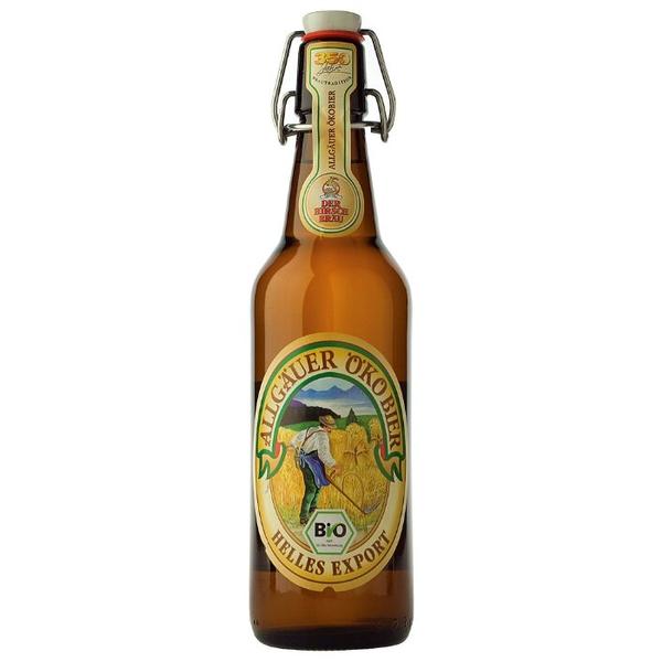 Пиво Der Hirschbrau, Allgauer Okobier, 0.5 л