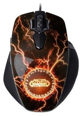 SteelSeries World of Warcraft Legendary Edition Gaming Mouse Laser Black USB