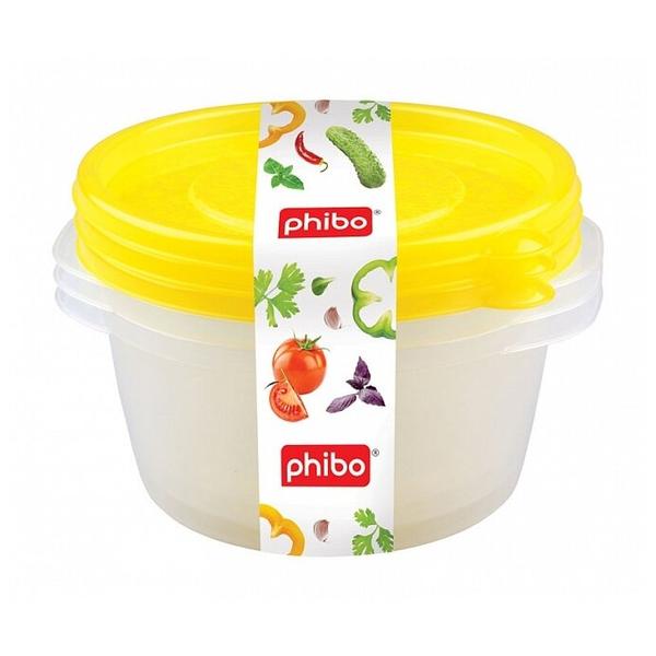 Phibo Комплект контейнеров Арт-Декор 0,75л (3 шт)
