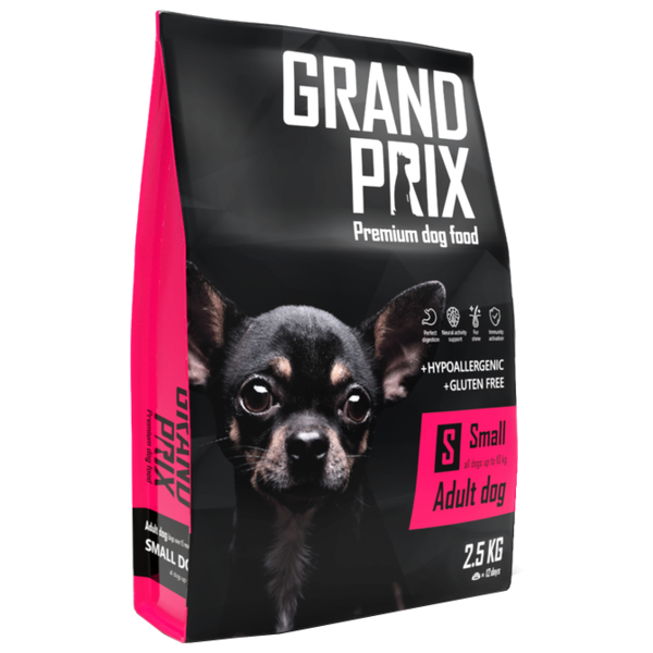 Корм для собак GRAND PRIX Small Adult dog птица злаки
