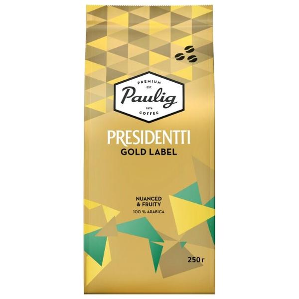 Кофе в зернах Paulig Presidentti Gold Label