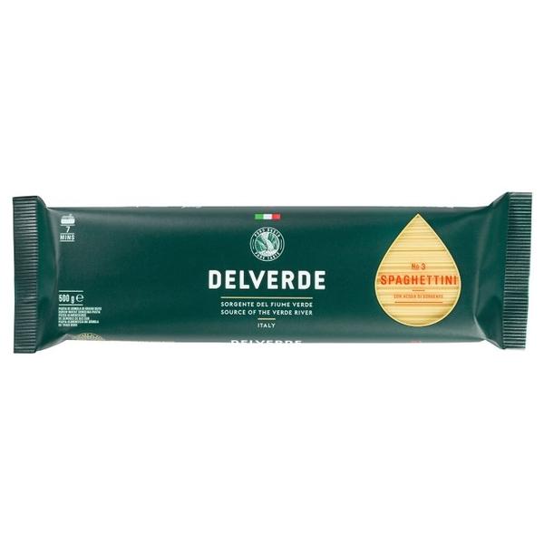 Delverde Industrie Alimentari Spa Макароны № 3 Spaghettini, 500 г