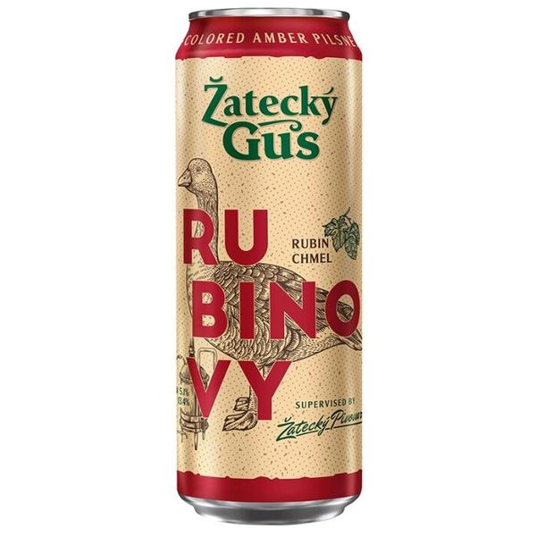 Пивной напиток Zatecky Gus Rubinovy 0.45 л