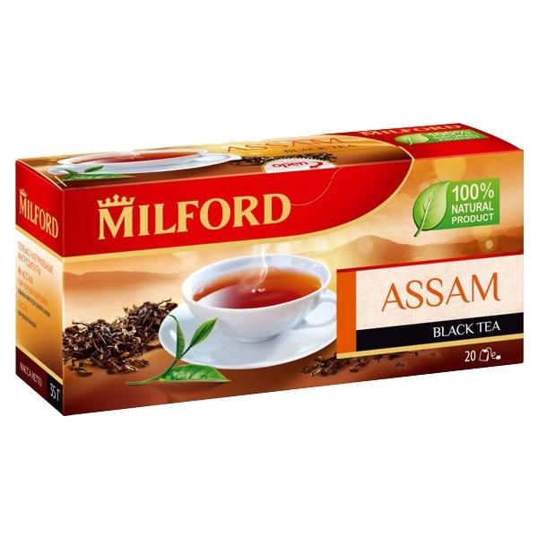Чай черный Milford Assam в пакетиках