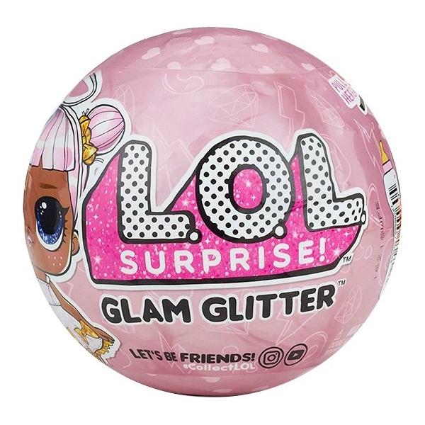 Кукла-сюрприз MGA Entertainment в шаре LOL Surprise 2 Glam Glitter, 8 см