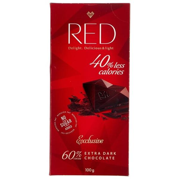 Шоколад Red Delight Exclusive Экстра темный, 60% какао