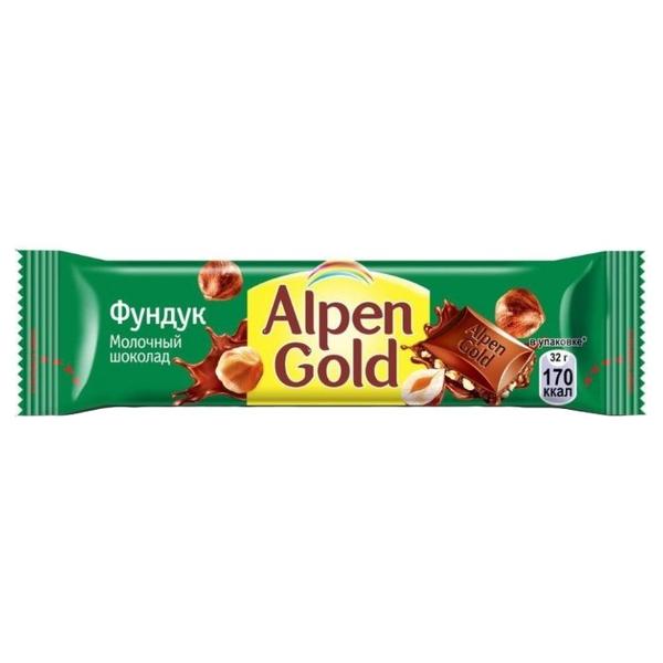 Батончик Alpen Gold фундук, 32 г
