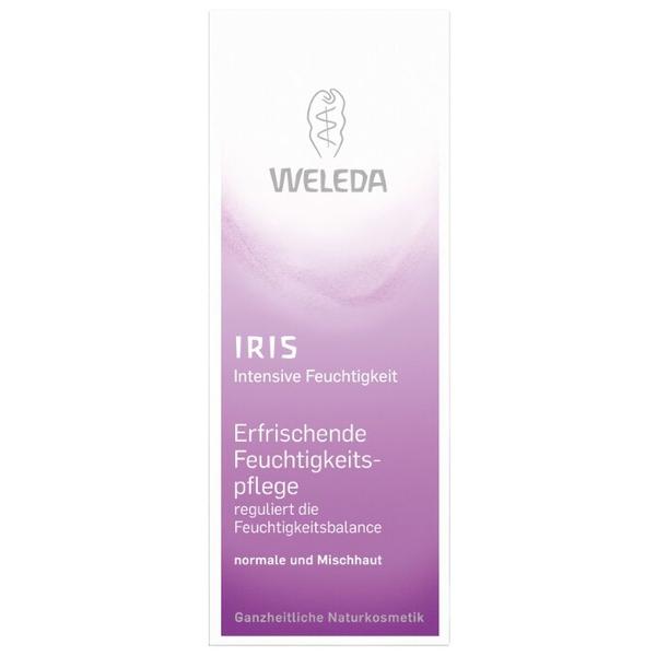 Weleda IRIS Освежающий увлажняющий крем-уход для лица, шеи и области декольте