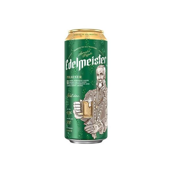 Пиво светлое Edelmeister Pilsener 0.5 л