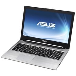 ASUS K56CB (Core i3 3217U 1800 Mhz/15.6"/1366x768/8192Mb/1000Gb/DVD-RW/NVIDIA GeForce GT 740M/Wi-Fi/Bluetooth/DOS)