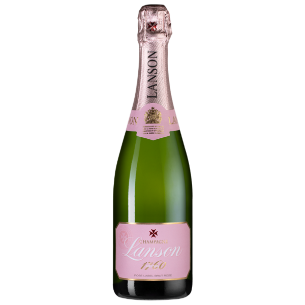 Шампанское Lanson Rose Label Brut Rose, 0.75 л