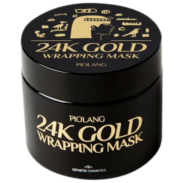 Esthetic House Piolang 24K Gold Wrapping Mask Обволакивающая маска-плёнка для лица с 24 каратным золотом