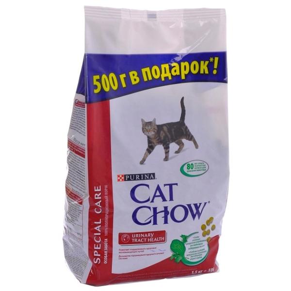 Корм для стерилизованных кошек CAT CHOW для профилактики МКБ 2 кг