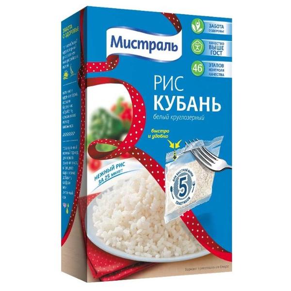 Рис Мистраль Кубань белый круглозерный 400 г