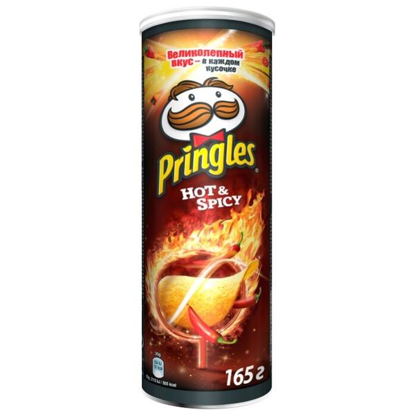 Чипсы Pringles картофельные Hot & Spicy