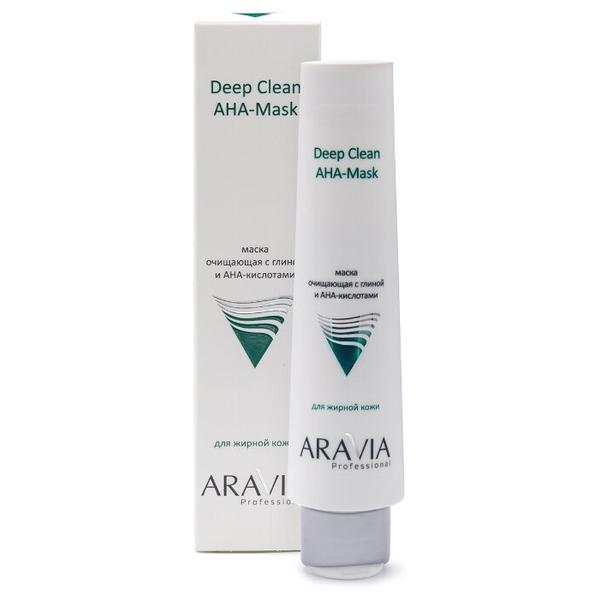 ARAVIA Professional Deep Clean Маска очищающая с глиной и AHA-кислотами для лица