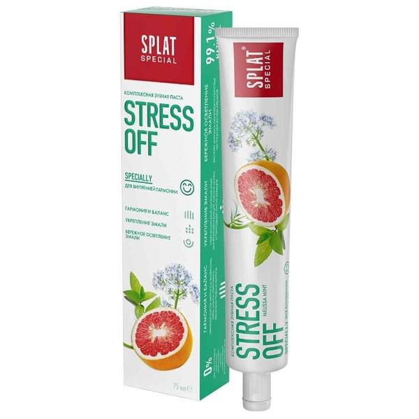 Зубная паста SPLAT Special Stress Off, мята и мелисса