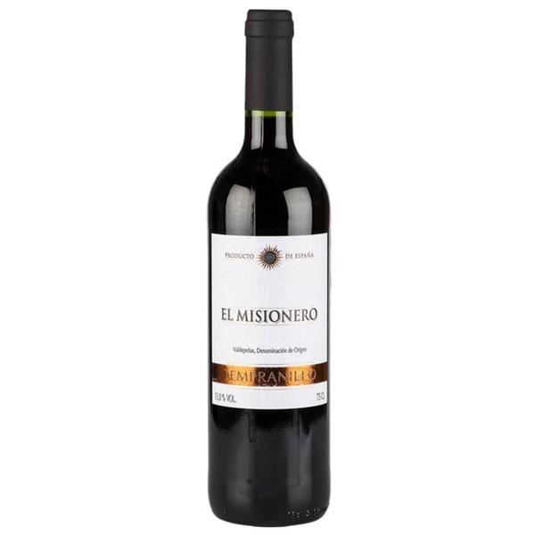 Вино El Misionero Tempranillo красное 0.75 л