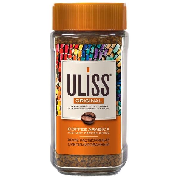 Кофе растворимый Uliss Original сублимированный, стеклянная банка