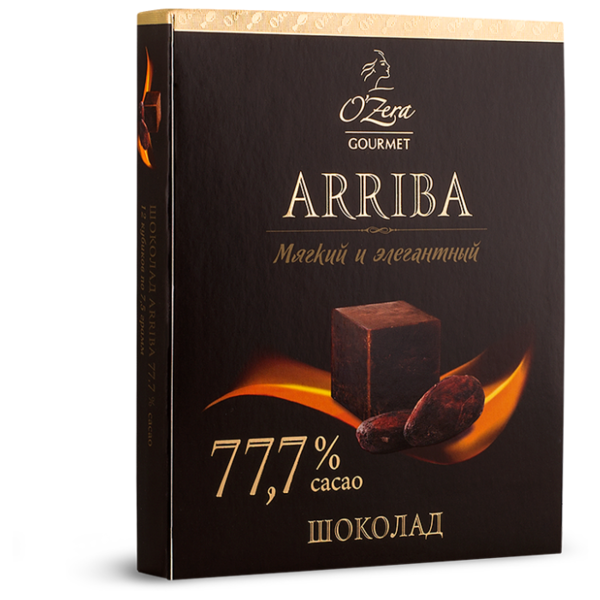Шоколад Озерский сувенир горький порционный Arriba 77.7% какао