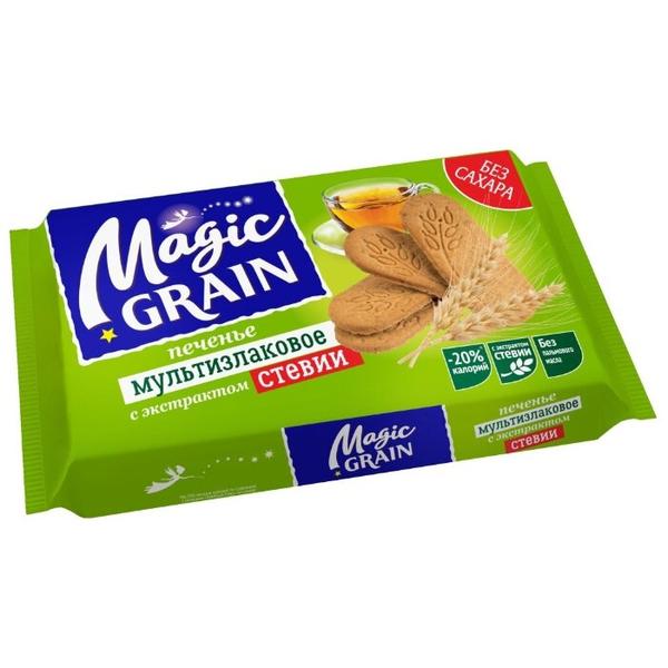 Печенье Хлебный Спас Magic Grain Мультизлаковое с экстрактом стевии, 150 г