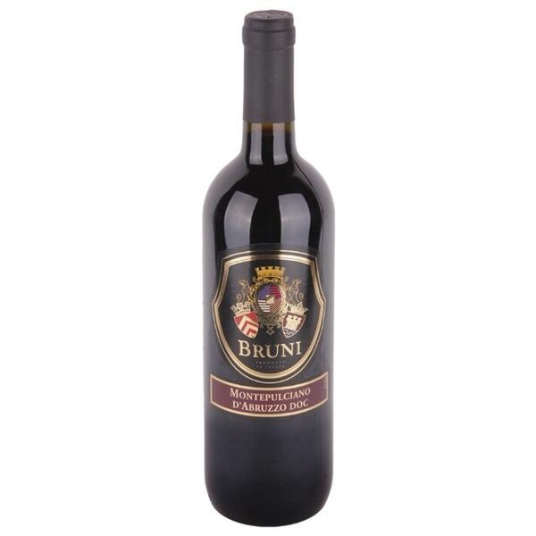 Вино Bruni Montepulciano d'Abruzzo DOC, 2017, 0.75 л
