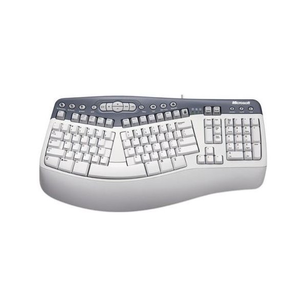 Microsoft Natural MultiMedia Keyboard Grey PS/2