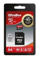 OltraMax microSDXC Class 10 UHS-1 45MB/s + SD adapter