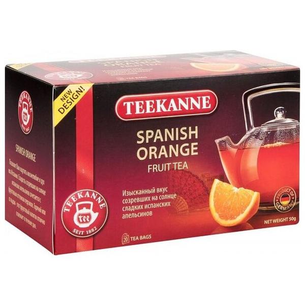 Чайный напиток красный Teekanne Spanish orange в пакетиках
