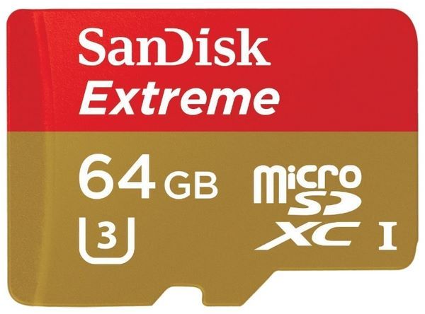 Sandisk Extreme microSDXC Class 10 UHS Class 3 60MB/s