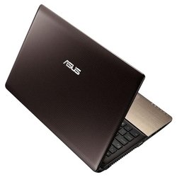 ASUS K55A (Pentium B980 2400 Mhz/15.6"/1366x768/4096Mb/500Gb/DVD-RW/Intel HD Graphics 2000/Wi-Fi/Bluetooth/DOS)