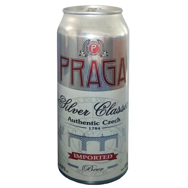 Пиво светлое Praga Silver Classic 0,5 л