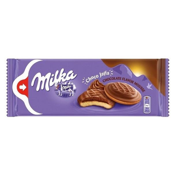 Печенье Milka choco Jaffa chocolate flavor mousse, 128 г