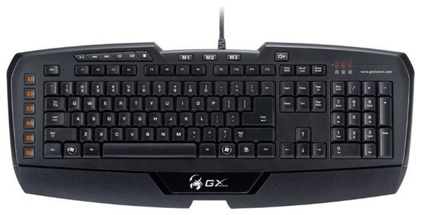 Genius Imperator MMO/RTS gaming keyboard Black USB