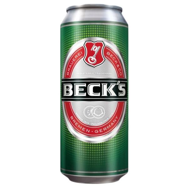 Пиво светлое Beck's 0.5 л