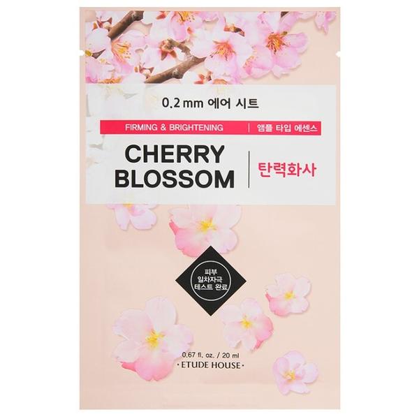 Etude House тканевая маска 0.2 Therapy Air Mask Cherry Blossom с экстрактом цветов вишни
